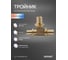 Тройник аксиальный SANEXT 20х20х16мм 4623 2
