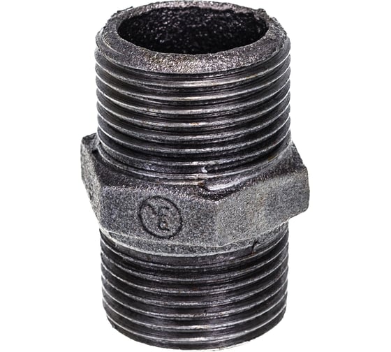 Прямой ниппель Fittex PLUS чугун 25 НР 127-3504