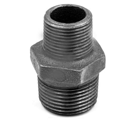 Переходной ниппель Fittex PLUS чугун 20х15 НР 127-3499