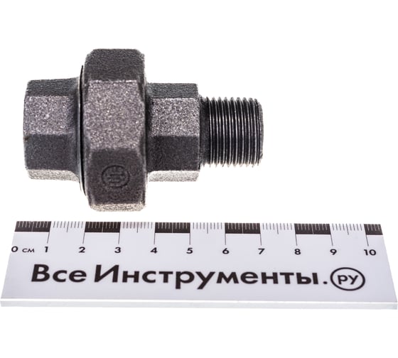 Прямой соединитель Fittex PLUS американка чугун 15 ВР/НР 127-3508