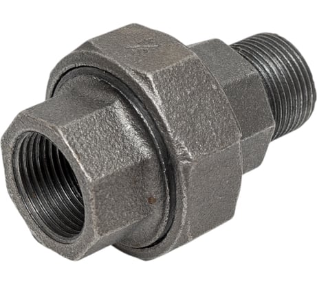 Прямой соединитель Fittex PLUS американка чугун 20 ВР/НР 127-3509