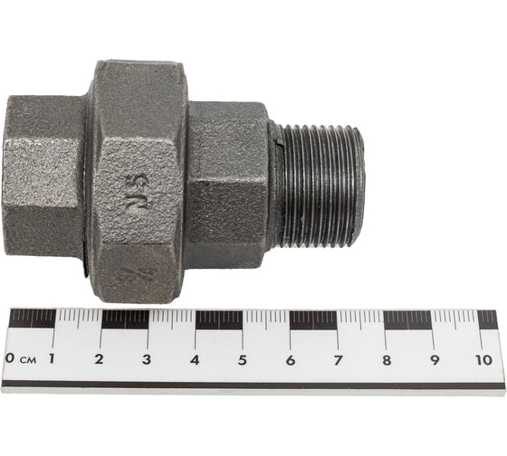 Прямой соединитель Fittex PLUS американка чугун 20 ВР/НР 127-3509
