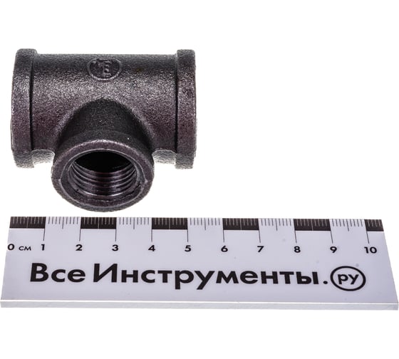 Переходной тройник Fittex PLUS чугун 20х15 ВР/ВР 127-3511