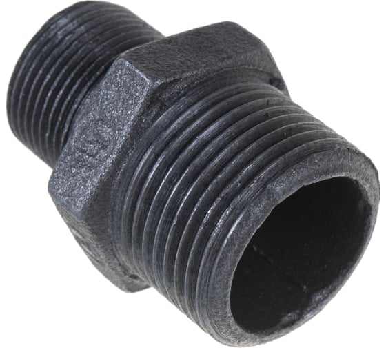 Переходной ниппель Fittex PLUS чугун 25х20 НР 127-3501