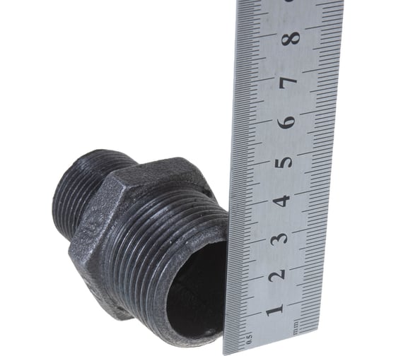 Переходной ниппель Fittex PLUS чугун 25х20 НР 127-3501