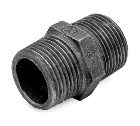 Прямой ниппель Fittex PLUS чугун 20 НР 127-3503