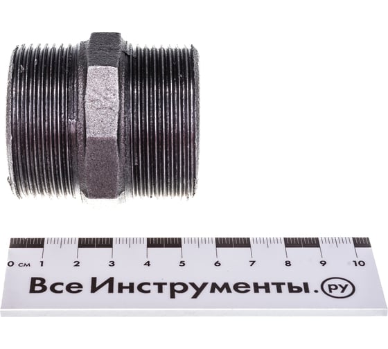 Прямой ниппель Fittex PLUS чугун 40 НР 127-3621