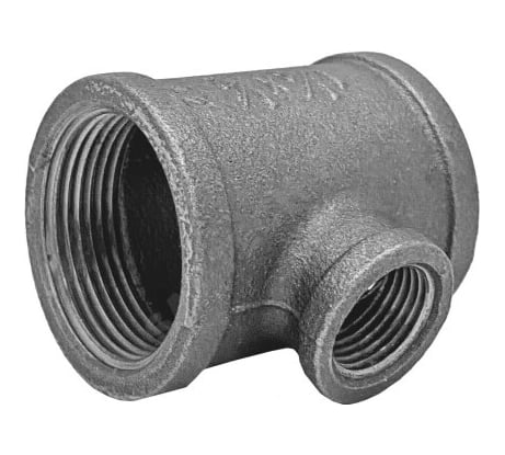 Переходной тройник Fittex PLUS чугун 32х15 ВР/ВР 127-3608