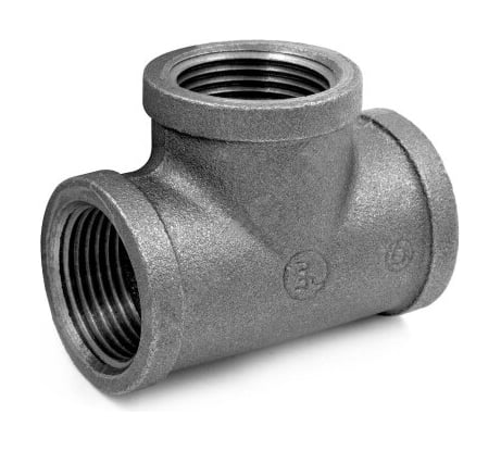 Прямой тройник Fittex PLUS чугун 25 ВР/ВР 127-3516