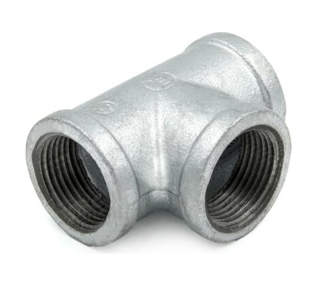 Прямой тройник Fittex PLUS чугун 15 ВР/ВР 127-3568