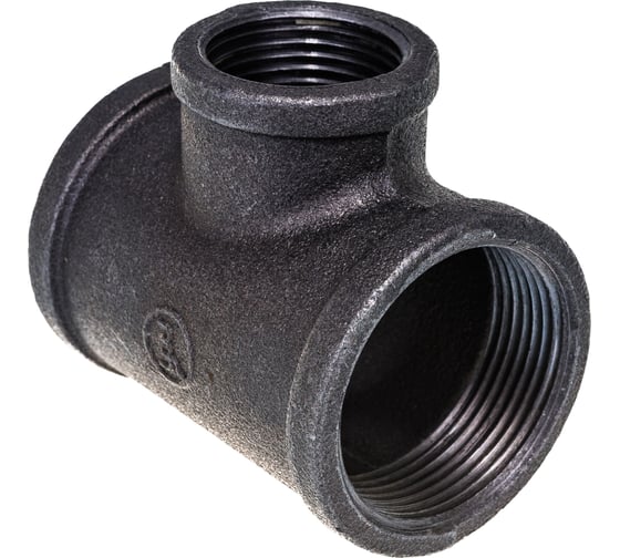 Переходной тройник Fittex PLUS чугун 40х25 ВР/ВР 127-3613