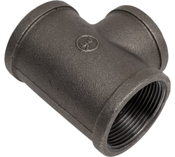 Переходной тройник Fittex PLUS чугун 40х32 ВР/ВР 127-3614