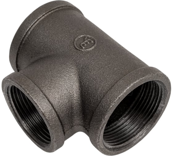 Переходной тройник Fittex PLUS чугун 40х32 ВР/ВР 127-3614
