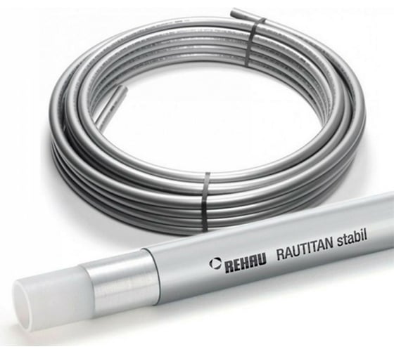 Металлопластиковая труба Rehau 25х3.7 бухта 50 м RAUTITAN stabil 130141-050