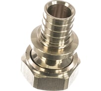 Соединитель Rehau надвиж-В 20 x 3/4"EK никелированный, DZR-латунь 169176
