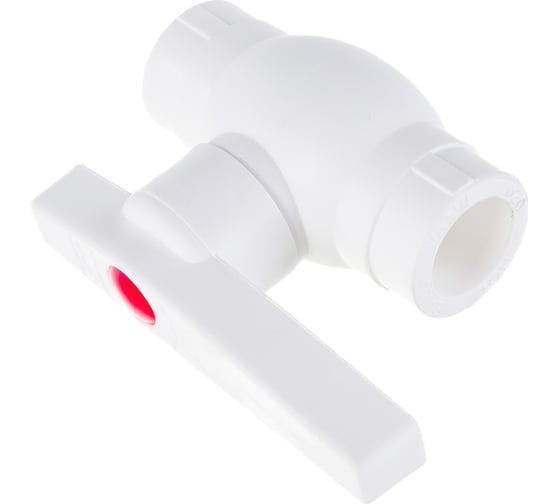 Шаровый кран VALFEX PP-R OPTIMA белый, 20 мм 10145020 007-8303