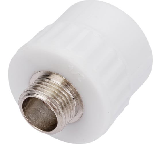 Комбинированная муфта VALFEX PP-R белая, 32х1/2 дюйма НР 10130232 127-1865