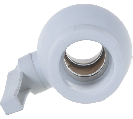 Шаровый кран VALFEX PP-R белый, 40 мм 10144040 007-7666