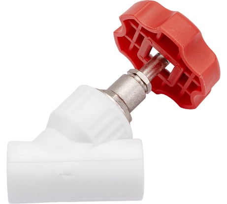 Запорный клапан VALFEX PP-R белый, 20х45° 10174020 127-0184