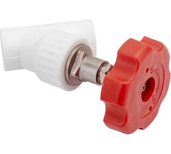 Запорный клапан VALFEX PP-R белый, 20х45° 10174020 127-0184