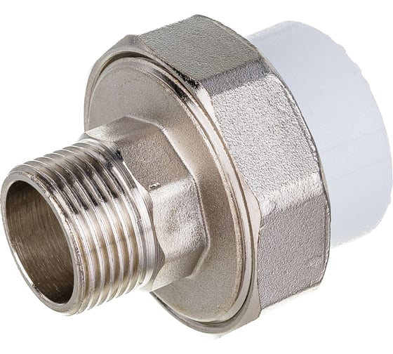 Комбинированная муфта VALFEX PP-R белая, разъем 32х3/4 дюйма НР 10156220 127-0226