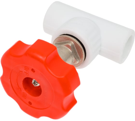 Запорный клапан VALFEX PP-R белый, 20х90° 10146020 127-0190
