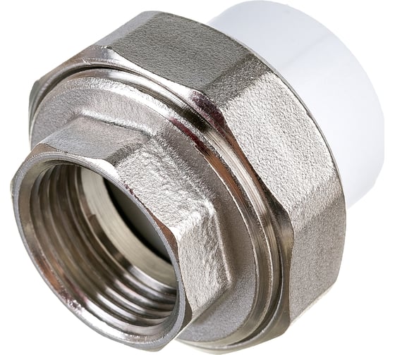 Комбинированная муфта VALFEX PP-R белая, разъем 25х3/4 дюйма ВР 10155020 127-0212