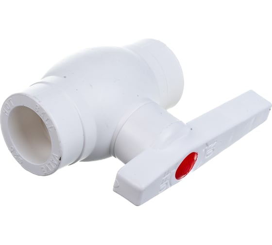 Шаровый кран VALFEX PP-R OPTIMA белый, 25 мм 10145025 007-8304