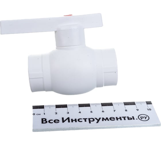Шаровый кран VALFEX PP-R OPTIMA белый, 25 мм 10145025 007-8304