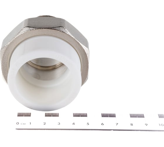 Комбинированная муфта VALFEX PP-R белая, разъем 40х1 1/4 дюйма НР 10156032 127-0229