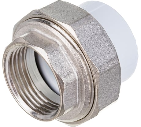 Комбинированная муфта VALFEX PP-R белая, разъем 32х1 дюйма ВР 10155025 127-0215
