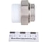 Комбинированная муфта VALFEX PP-R белая, разъем 32х1 дюйма ВР 10155025 127-0215 3