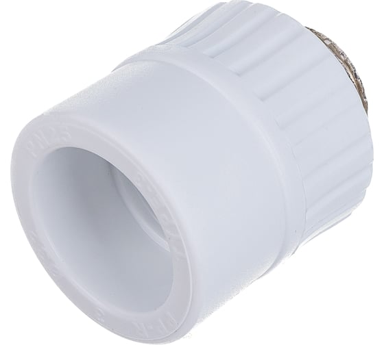 Комбинированная муфта VALFEX PP-R белая, 32х3/4 дюйма НР 10130132 127-0242
