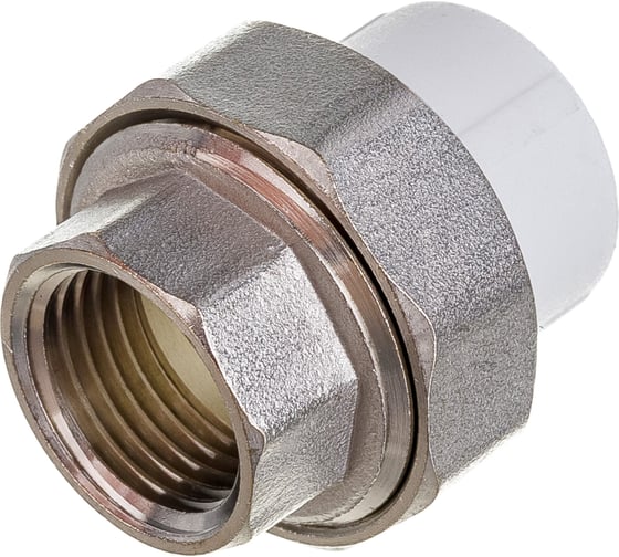 Комбинированная муфта VALFEX PP-R белая, разъем 20х1/2 дюйма ВР 10155015 127-0208