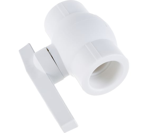 Шаровый кран VALFEX PP-R белый, 32 мм 10144032 007-7665