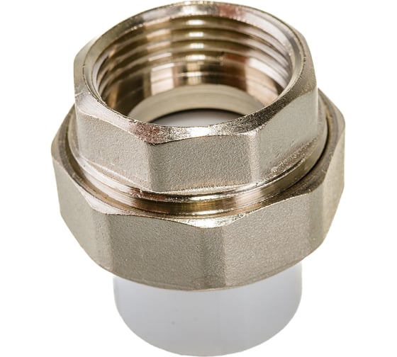 Комбинированная муфта VALFEX PP-R белая, разъем 20х3/4 дюйма ВР 10155120 127-0209