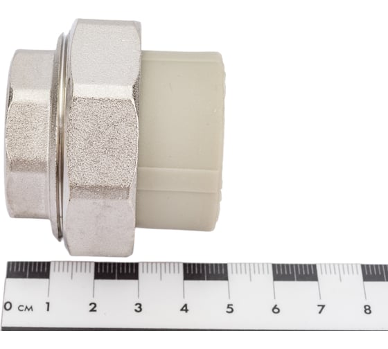 Комбинированная муфта VALFEX PP-R серая, разъем 32х1 дюйма ВР 10155025Г 127-0336