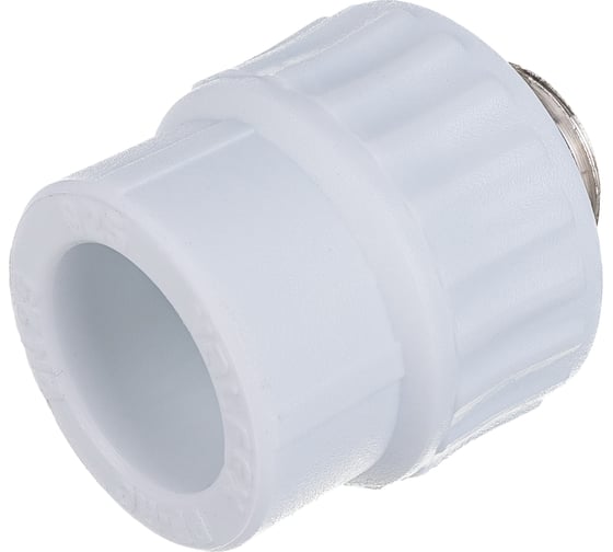 Комбинированная муфта VALFEX PP-R белая, 25х1/2 дюйма НР 10130125 127-0240