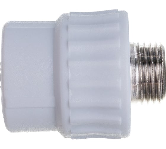 Комбинированная муфта VALFEX PP-R белая, 25х1/2 дюйма НР 10130125 127-0240