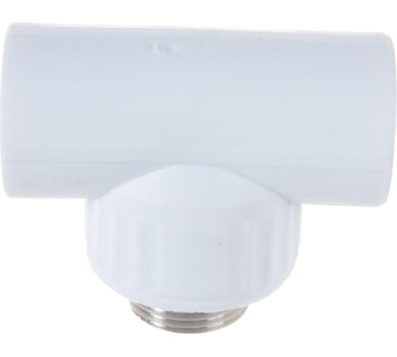 Комбинированный тройник VALFEX PP-R белый, 20х3/4 дюйма НР 10128120 127-0524