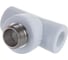Комбинированный тройник VALFEX PP-R белый, 20х3/4 дюйма НР 10128120 127-0524 3