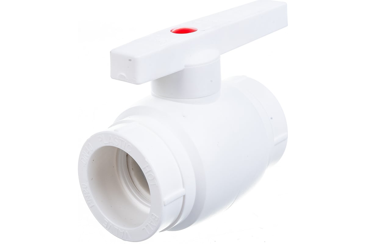 Шаровый кран VALFEX PP-R OPTIMA белый, 40 мм 10145040 007-8306 ...