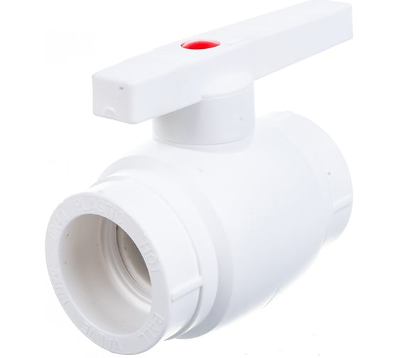 Шаровый кран VALFEX PP-R OPTIMA белый, 40 мм 10145040 007-8306