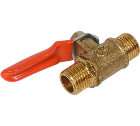 Кран шаровой Partner наружная резьба 1/4"х1/4" SP019/1/4"(7001) PA-SP019/1/4"(7001)