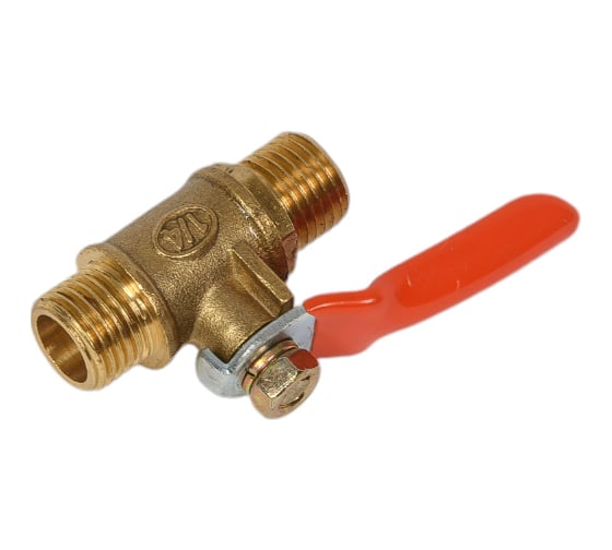Кран шаровой Partner наружная резьба 1/4"х1/4" SP019/1/4"(7001) PA-SP019/1/4"(7001)