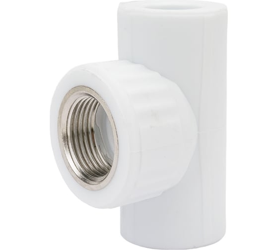Комбинированный тройник VALFEX PP-R белый, 20х3/4 дюйма ВР 10127120 127-0516