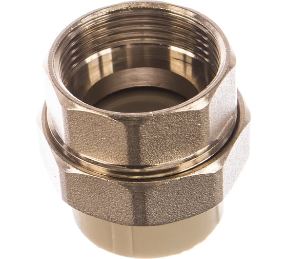 Комбинированная муфта VALFEX PP-R серая, разъем 32х1 1/4 дюйма ВР 10155132Г 127-0337