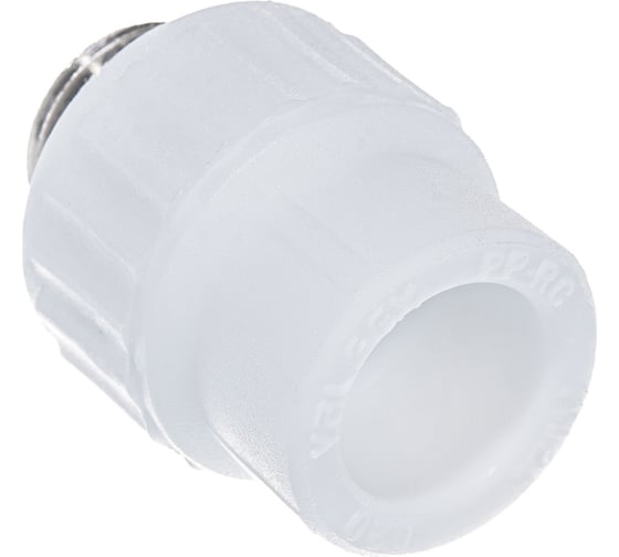 Комбинированная муфта VALFEX PP-R белая, 20х1/2 дюйма НР 10130020 127-0238