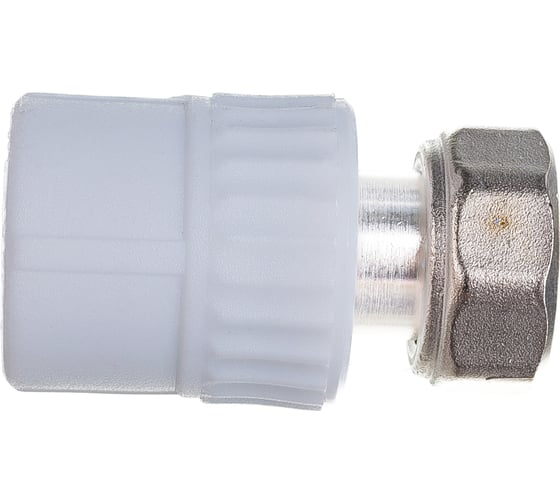 Комбинированная муфта VALFEX PP-R белая, 20х1/2 дюйма, с накидной гайкой 10139020 127-0258