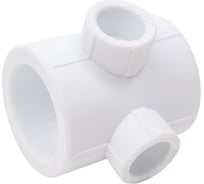 Крестовина VALFEX PP-R белая, 2-плоскостная, 40х20 мм 10118140 127-8214